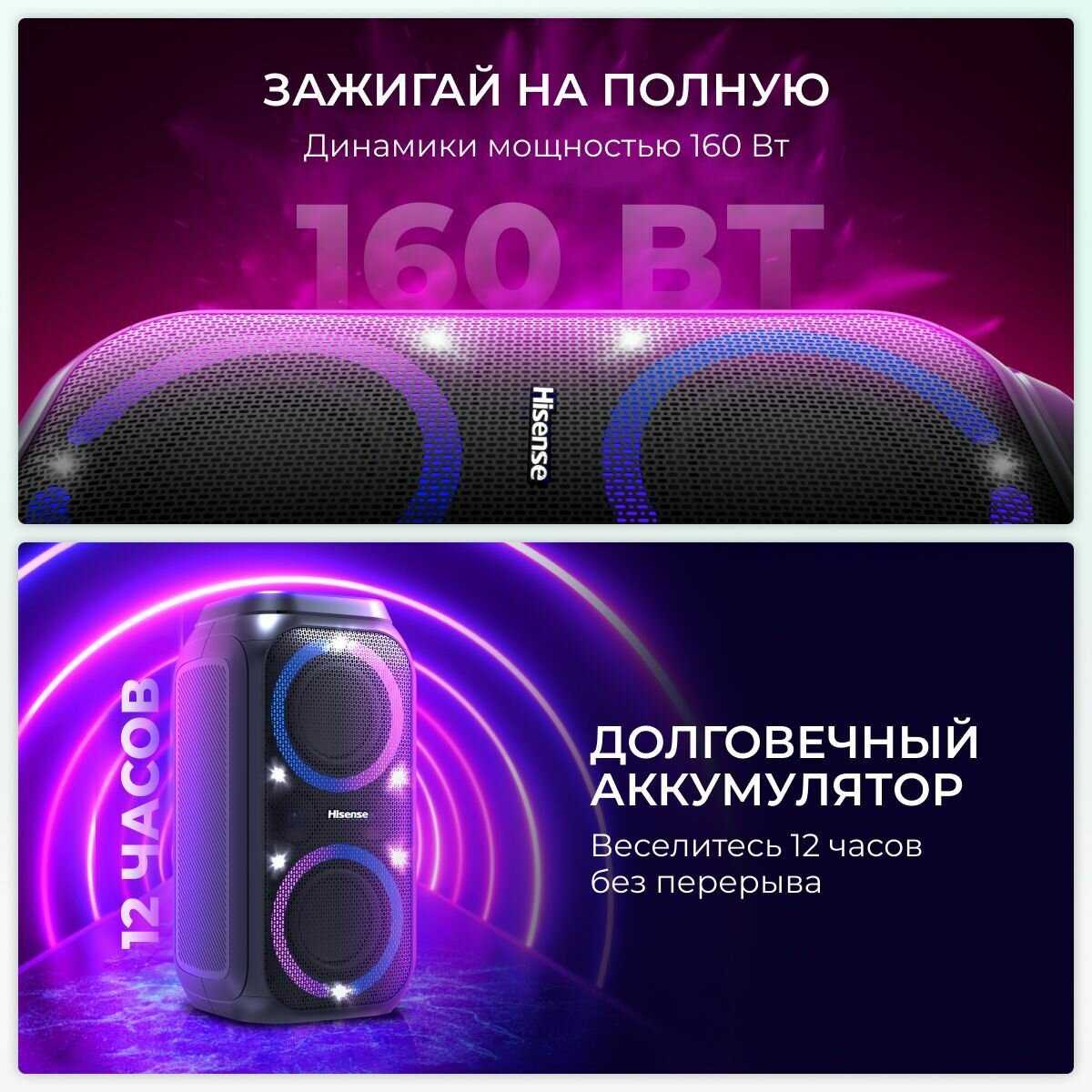 Аудиосистема Hisense Party Rockstar 1600 фотография 1