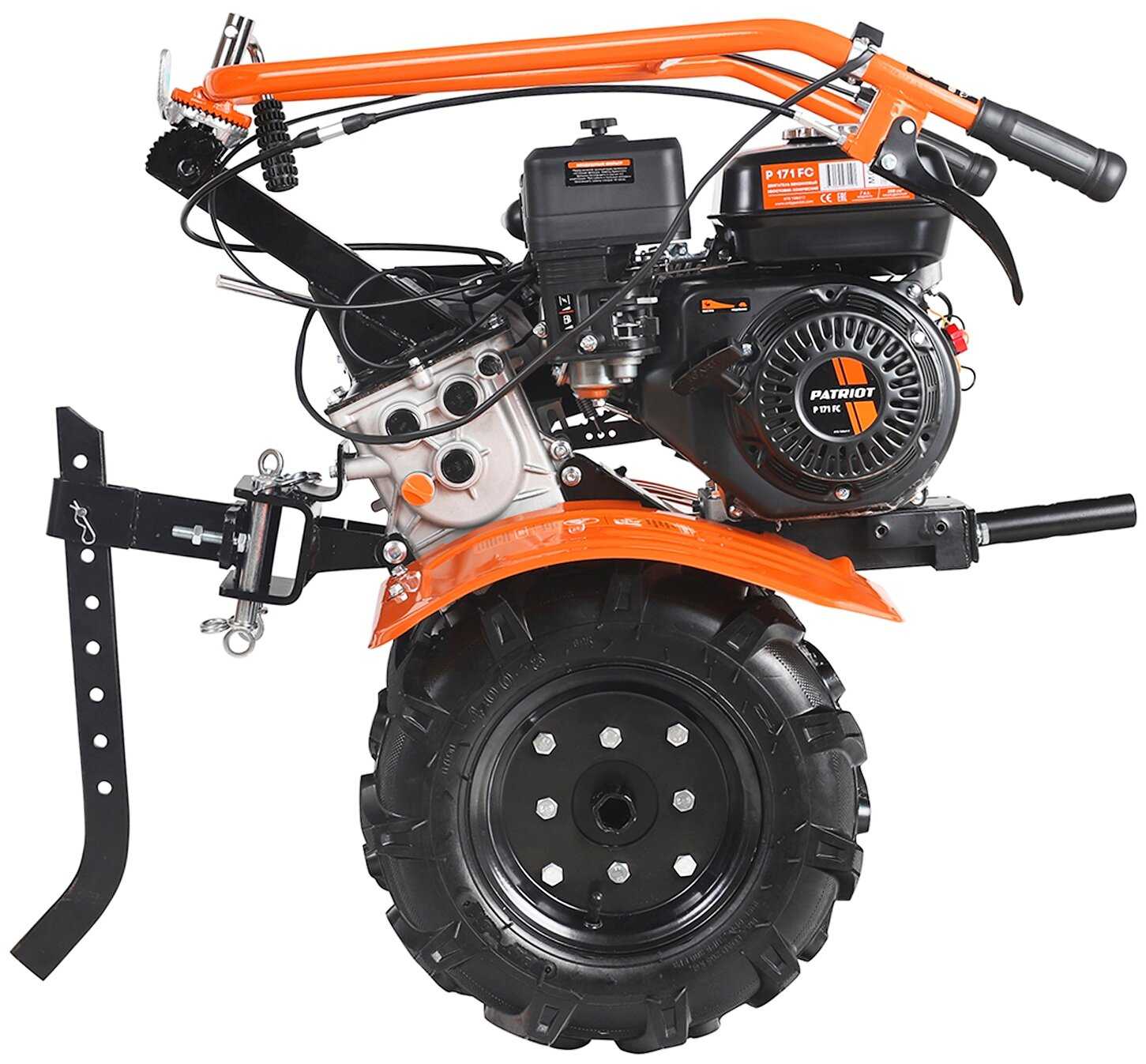 Мотоблок бензиновый PATRIOT Калуга (440107010), 7 л.с. фотография 4
