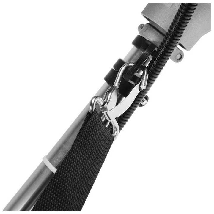 Триммер бензиновый тундра, Easy-start, леска/нож, 43 см3, 2 л. с, в двух коробках фотография 6