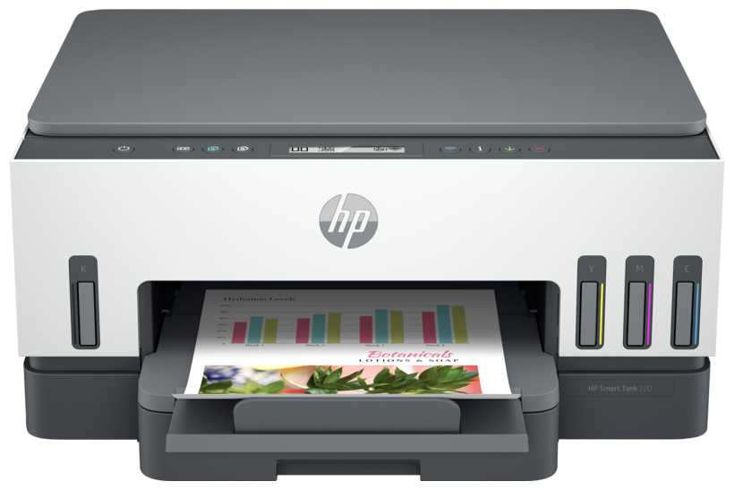 МФУ струйное HP Smart Tank 720 All-in-One, цветн., A4