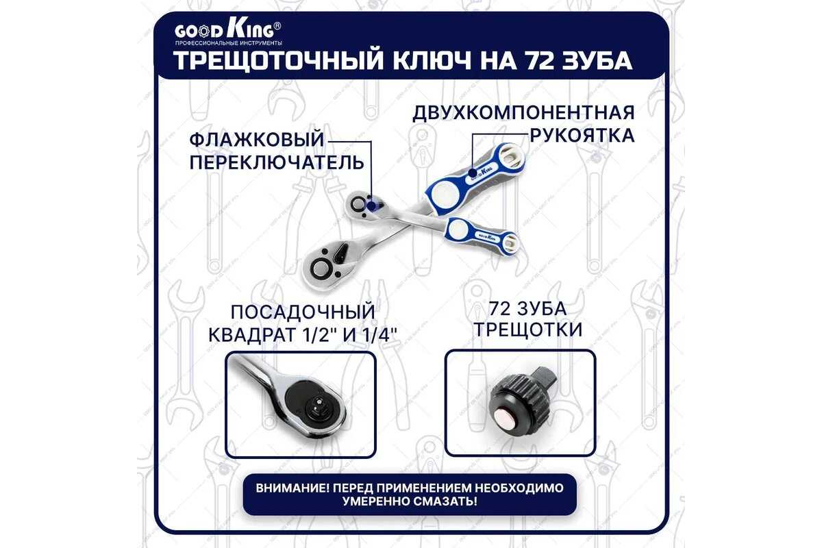 Набор строительных инструментов GOODKING Набор строительных инструментов (M-10110) фотография 20