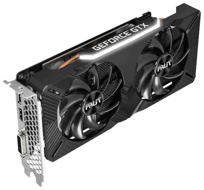 Видеокарта Palit GeForce GTX 1660 Ti Dual 6GB (NE6166T018J9-1160A) фотография 8