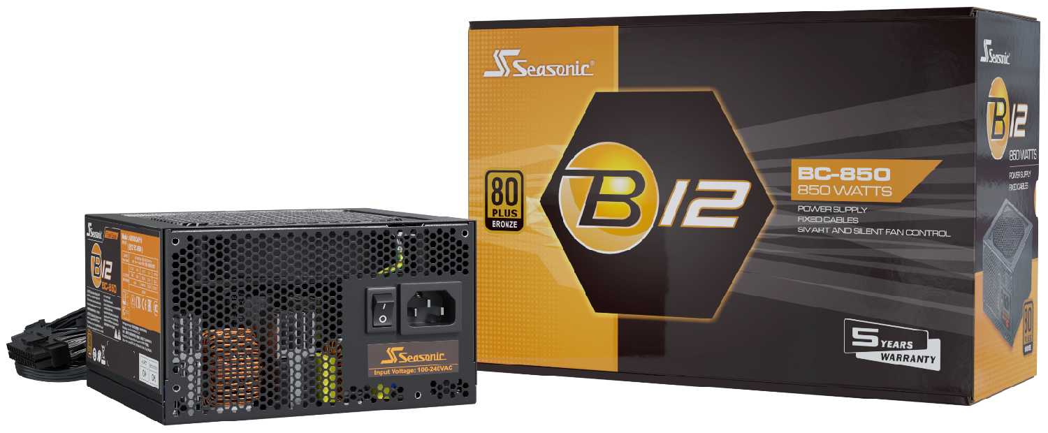 Блок питания Seasonic B12-BC-850 850W фотография 5