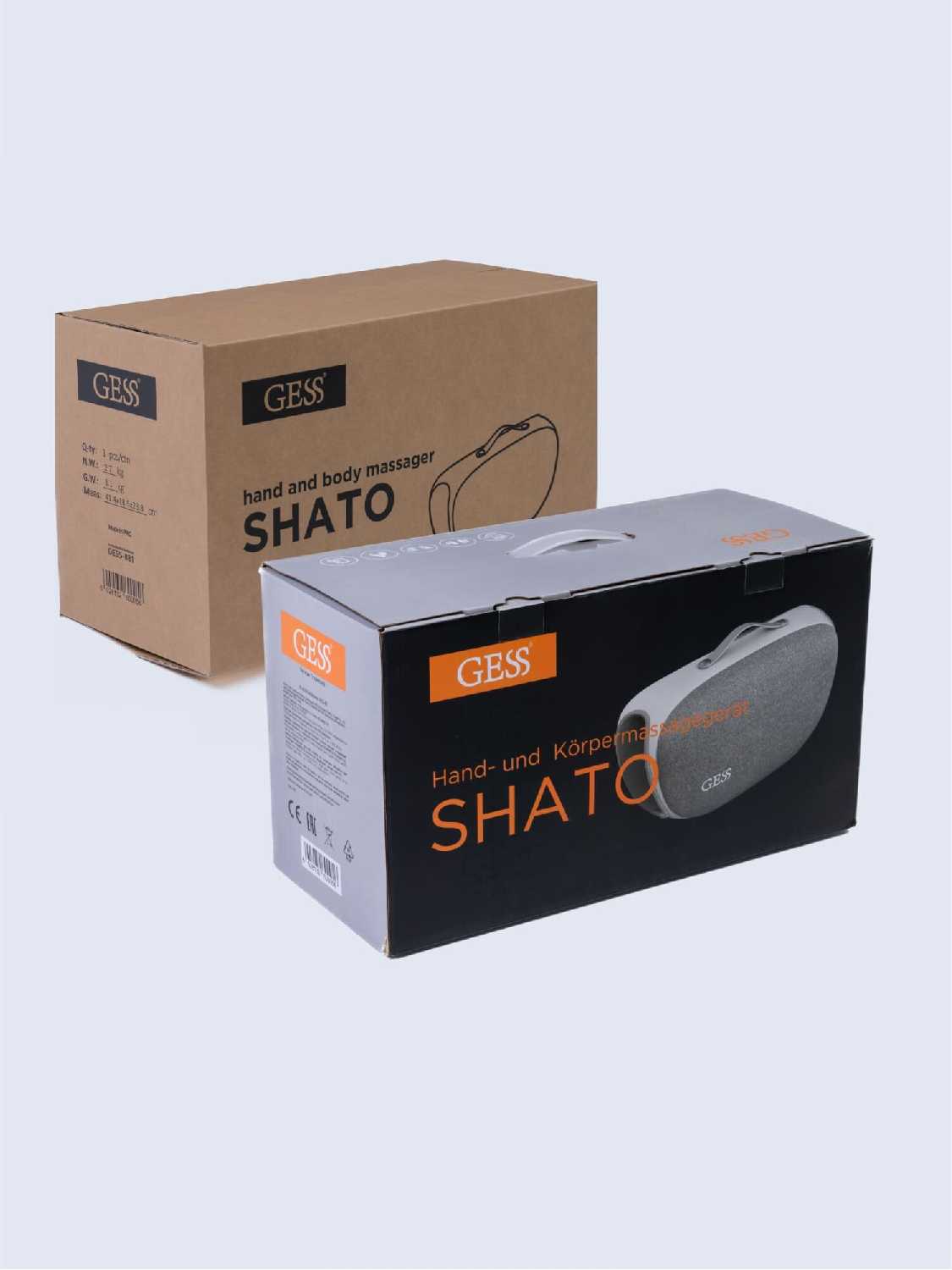 Массажер GESS SHATO Массажер для рук, живота и тела фотография 8