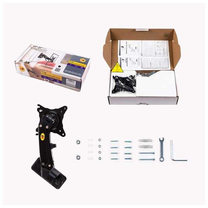 Кронштейн на стену NB North Bayou F120 для монитора / телевизора 17-27