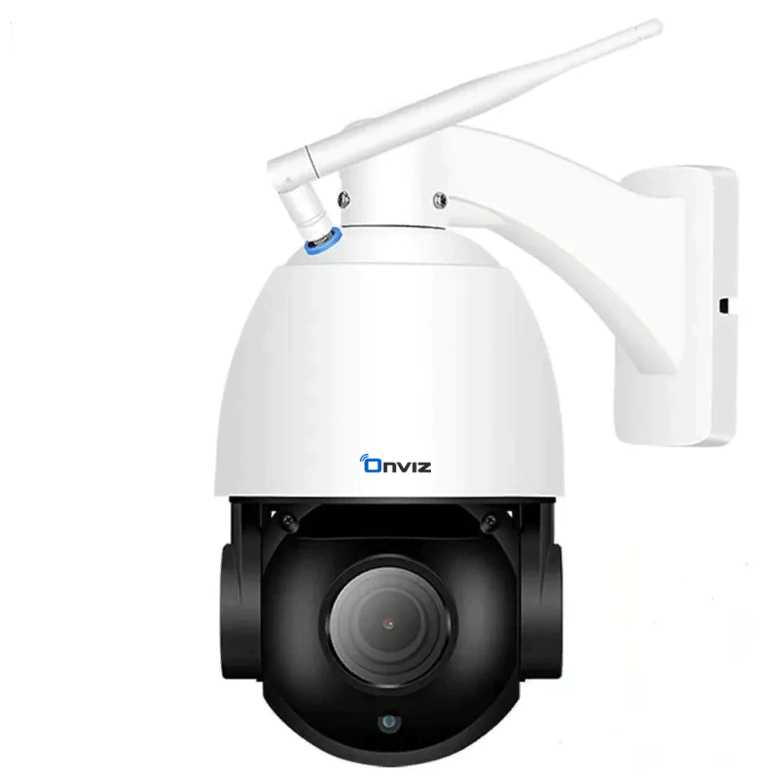 Уличная поворотная Wi-Fi IP камера видеонаблюдения Onviz U11 с оптическим увеличением зумом / беспроводная / наружная / для дома / для дачи фотография 1