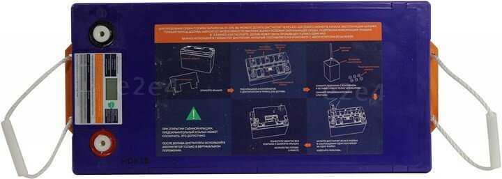 Аккумуляторная батарея DELTA Battery GEL 12-200 (12В) фотография 17