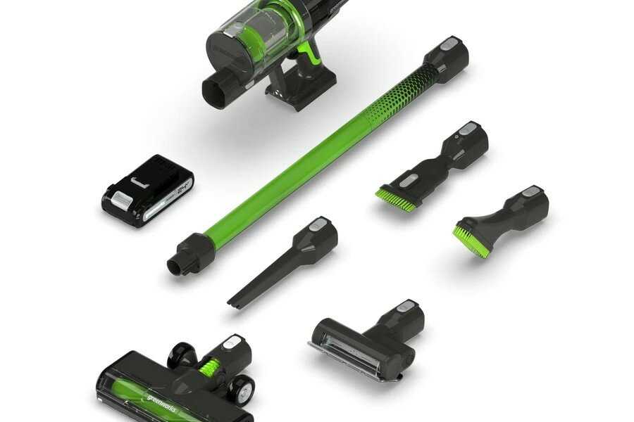 Вертикальный пылесос Greenworks Вертикальный пылесос аккумуляторный (GD24SV2) фотография 1