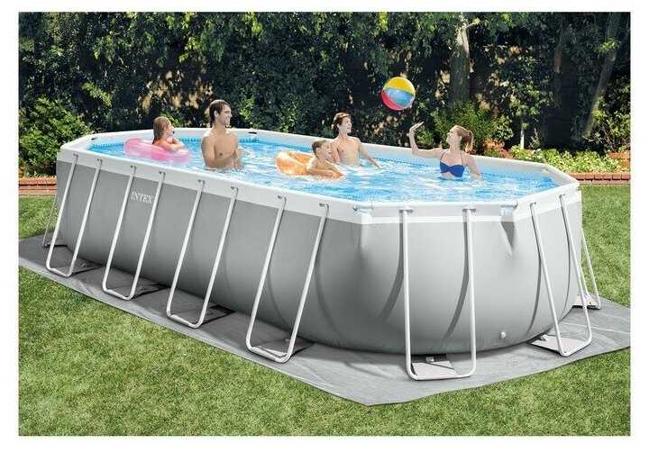 Бассейн Intex Prism Frame Oval (26798) фотография 4