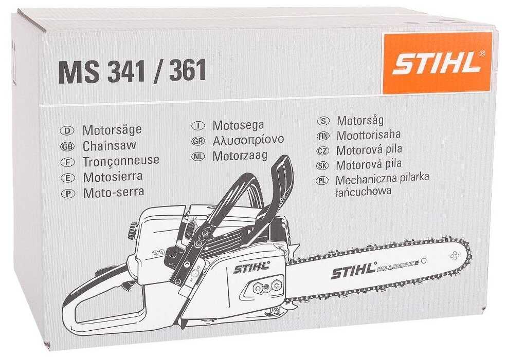 Бензопила цепная STIHL MS 361 фотография 6