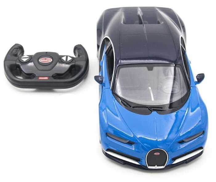 Легковой автомобиль Rastar Bugatti Chiron 75700, 1:14, 32.4 см фотография 8