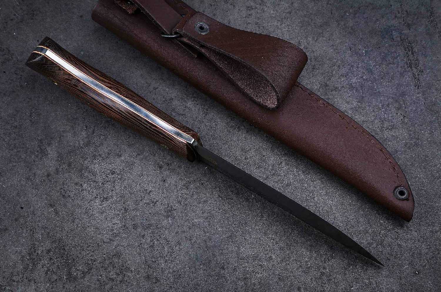 Туристический Нож Мастерская Сёмина Тигр (MCEM/TIGR-WE-Õ12ÌÔ) фотография 6