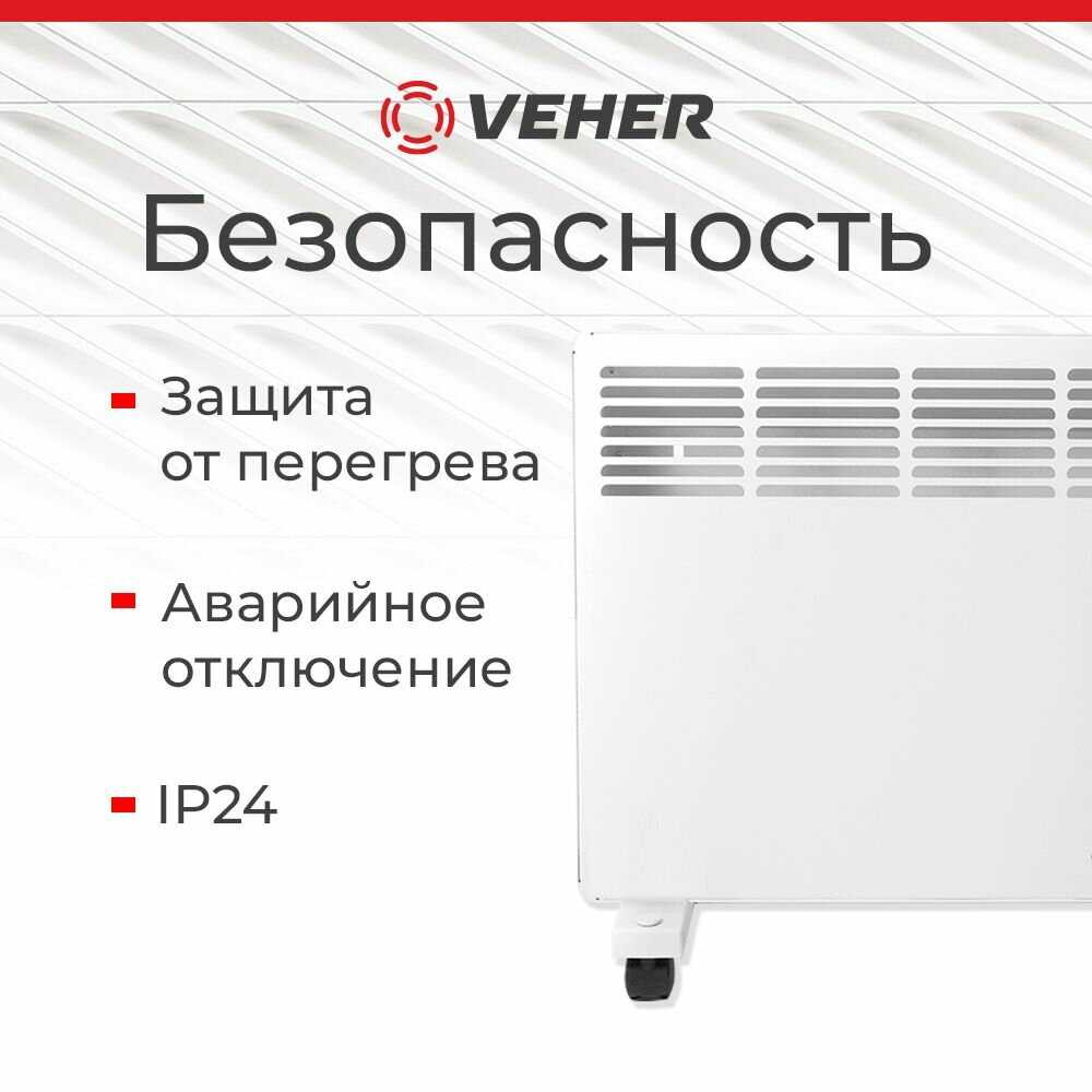 Обогреватель VEHER ЛР-1500.2 (1,5 кВт) фотография 19