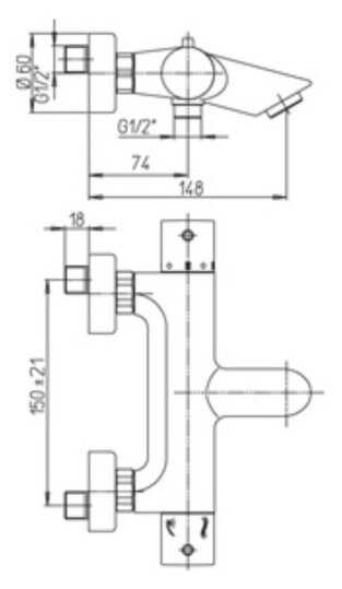 Смеситель Paini 78CR111TH фотография 1