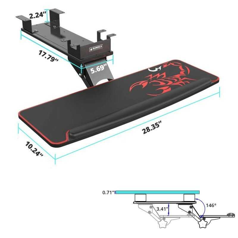 Крепление EUREKA Крепление для клавиатуры (ERK-AKB-02) фотография 6