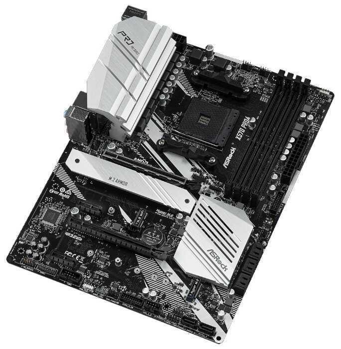 Материнская плата ASRock X570 Pro4 фотография 1