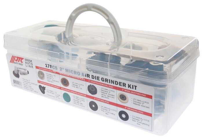 Угловая пневмошлифмашина JTC AUTO TOOLS 5005K фотография 4