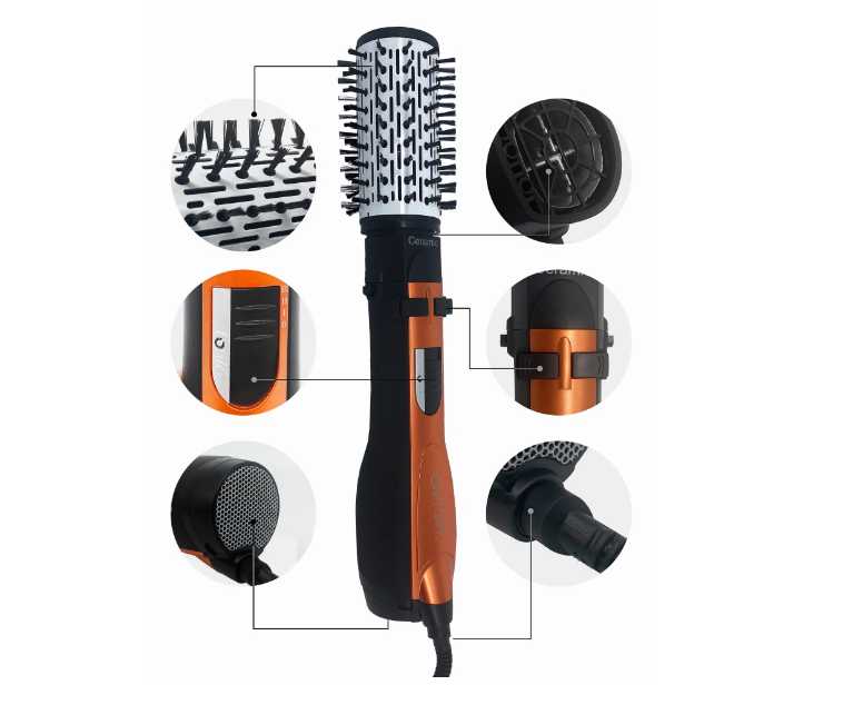 Фен для волос с насадками профессиональный фотография 18