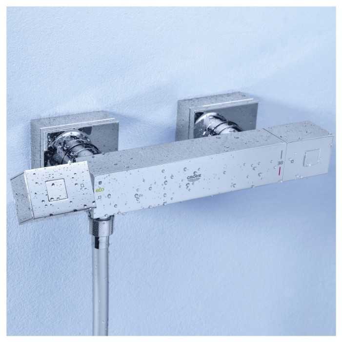 Смеситель для душа Grohe Grohtherm Cube 34488000, вентильный фотография 1