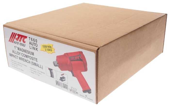 Пневмогайковерт ударный JTC AUTO TOOLS 7660 фотография 3