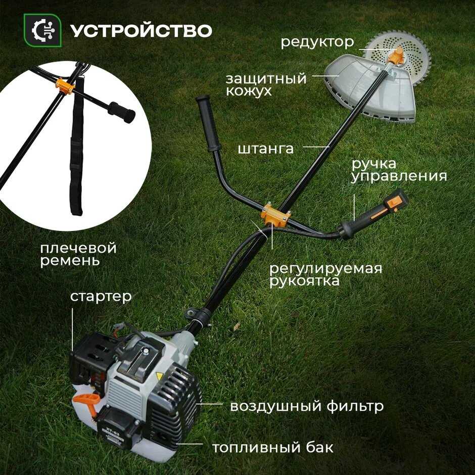 Триммер бензиновый Electrolite PGT-430 фотография 25