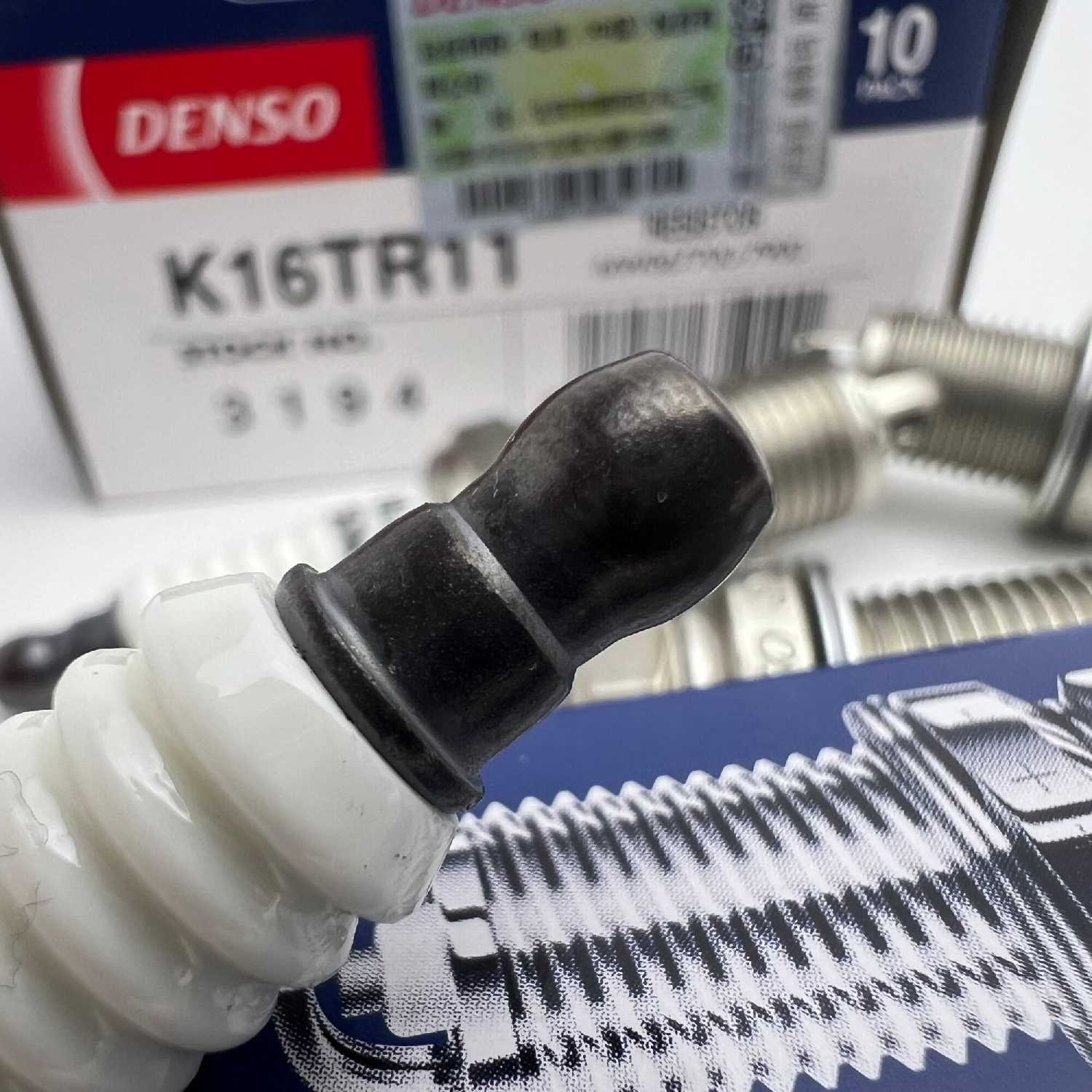 Свечи зажигания DENSO K16TR11 (Комплект 4шт) фотография 5
