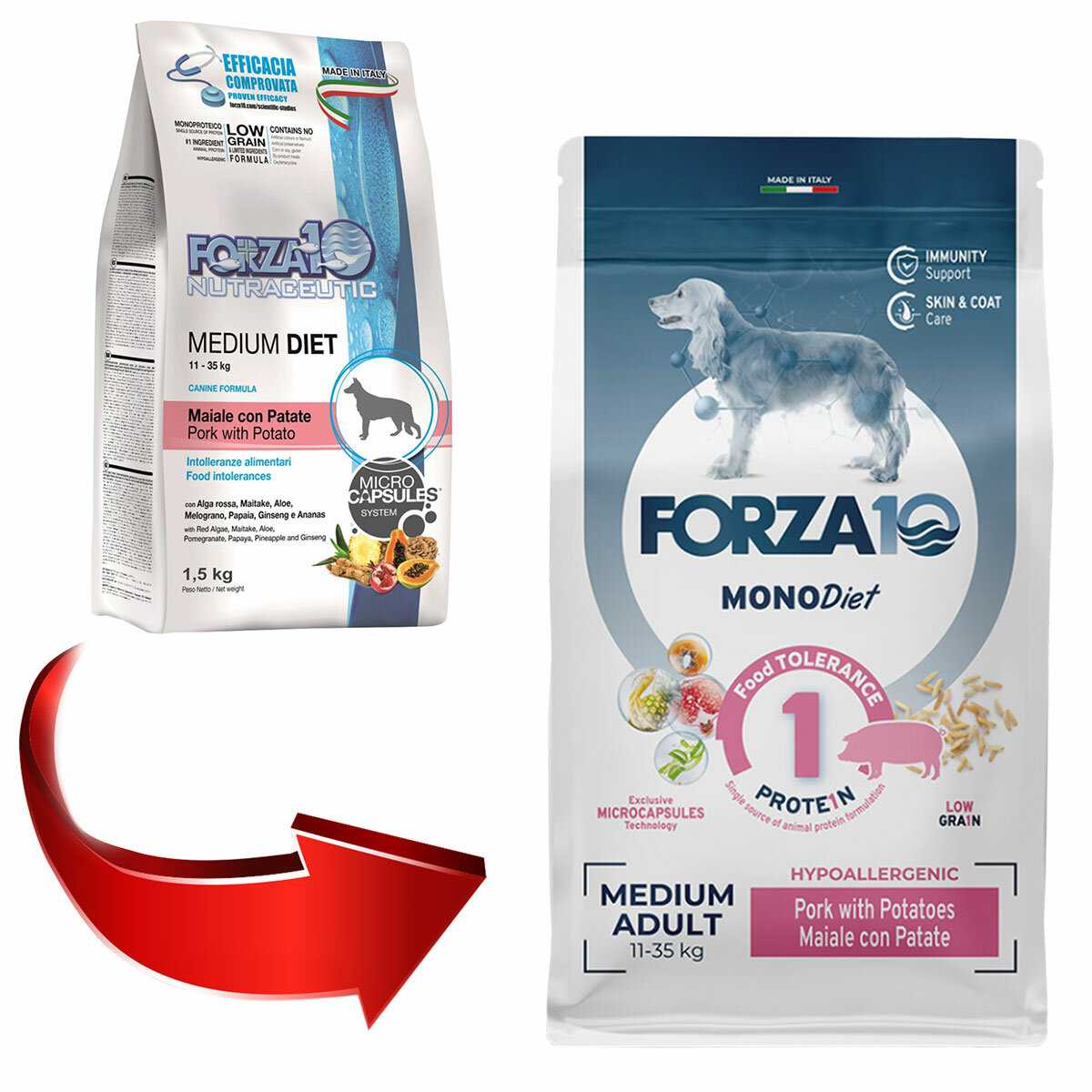 Корм для собак Forza10 свинина, с картофелем фотография 4