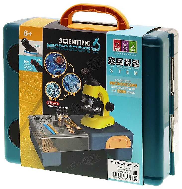 Микроскоп детский школьный OT-INL83 фотография 16