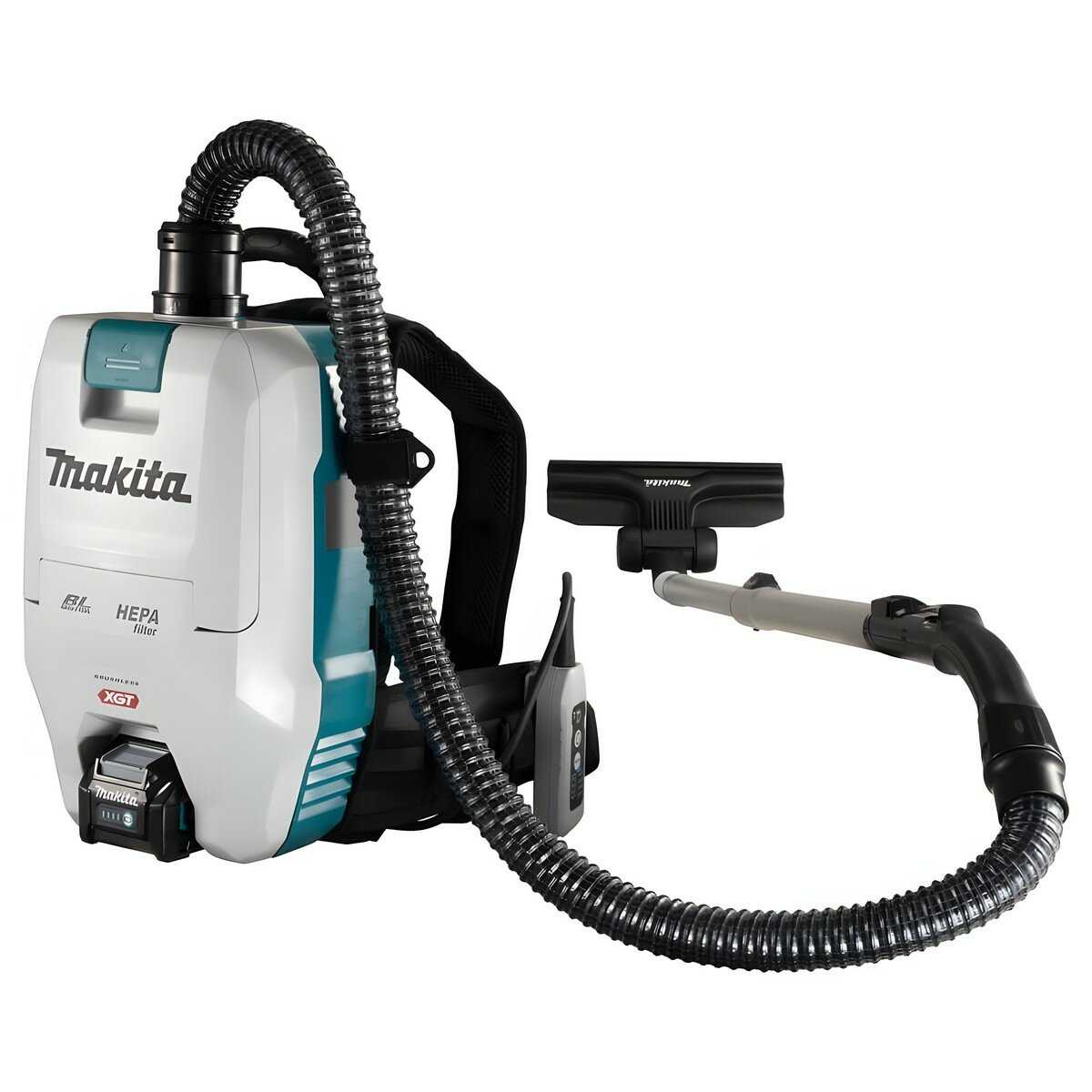 Аккумуляторный ранцевый пылесос Makita 40V XGT VC008GZ фотография 3