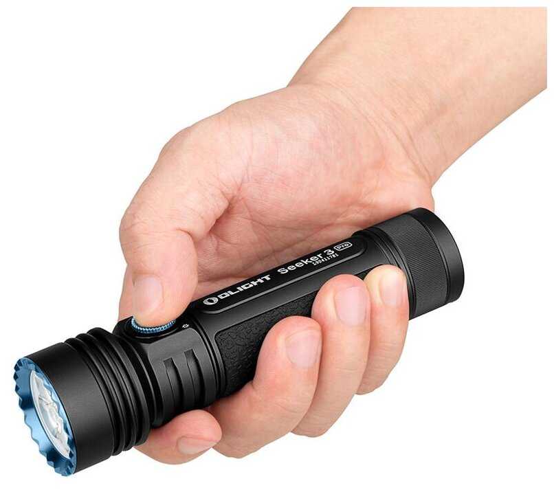 Фонарь Olight Seeker 3 Pro Black, 1 х 21700, 250 метров, 4200 люмен (Комплект) фотография 5