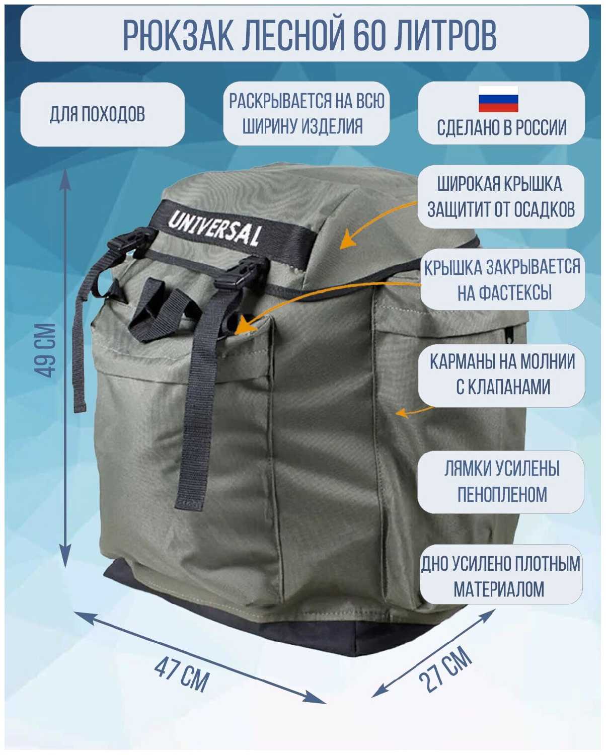 Рюкзак Лесной 60 фотография 3