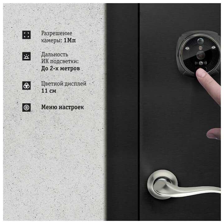 Видеоглазок PS-Link PDV-9 фотография 6