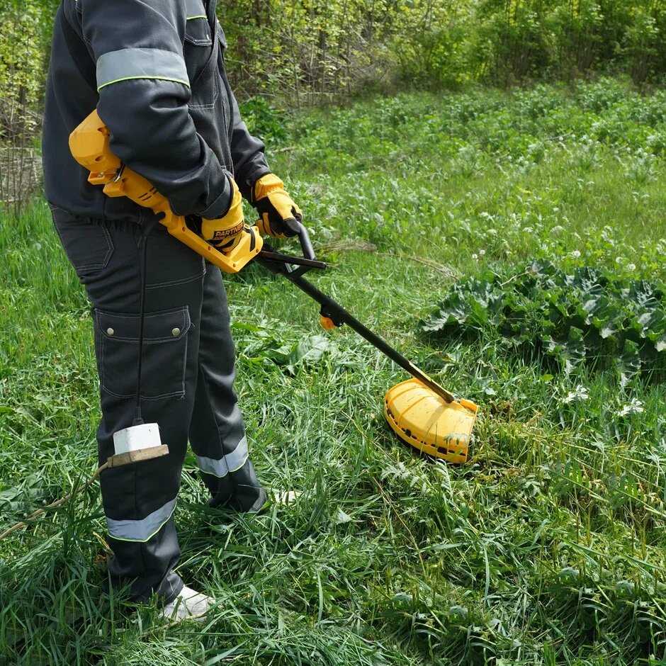 Электрокоса Partner for Garden Электротриммер ЕТ-2000 (2000 Вт, нож 3 Т, леска, разборной вал) фотография 10