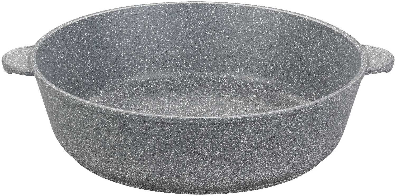 Сковорода-жаровня Elan gallery Гармония вкуса 120549/120328/120223, с крышкой, 32 см фотография 1