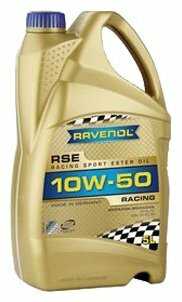 Синтетическое моторное масло RAVENOL Racing Sport Ester RSE SAE 10W-50 фотография 2