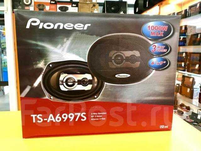 Автомобильные колонки Pioneer TS-A6996S фотография 23