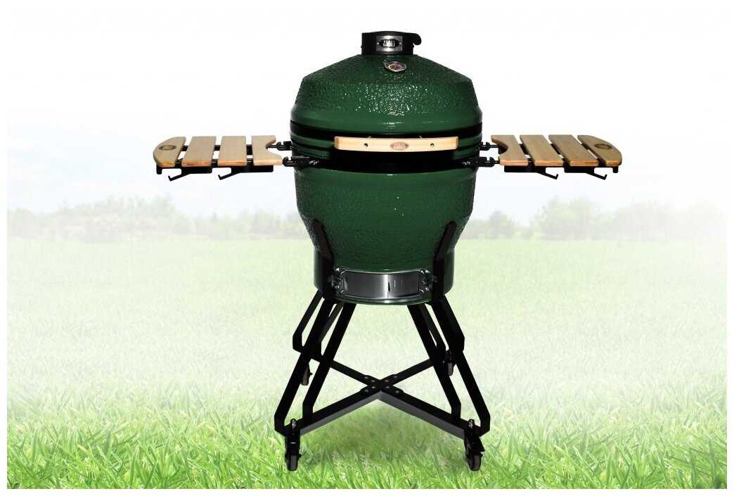 Керамический гриль-барбекю Start Grill PRO 22 дюйма/56см (зеленый)