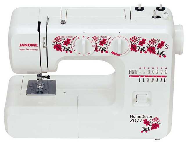 Швейная машина Janome HomeDecor 2077 фотография 3