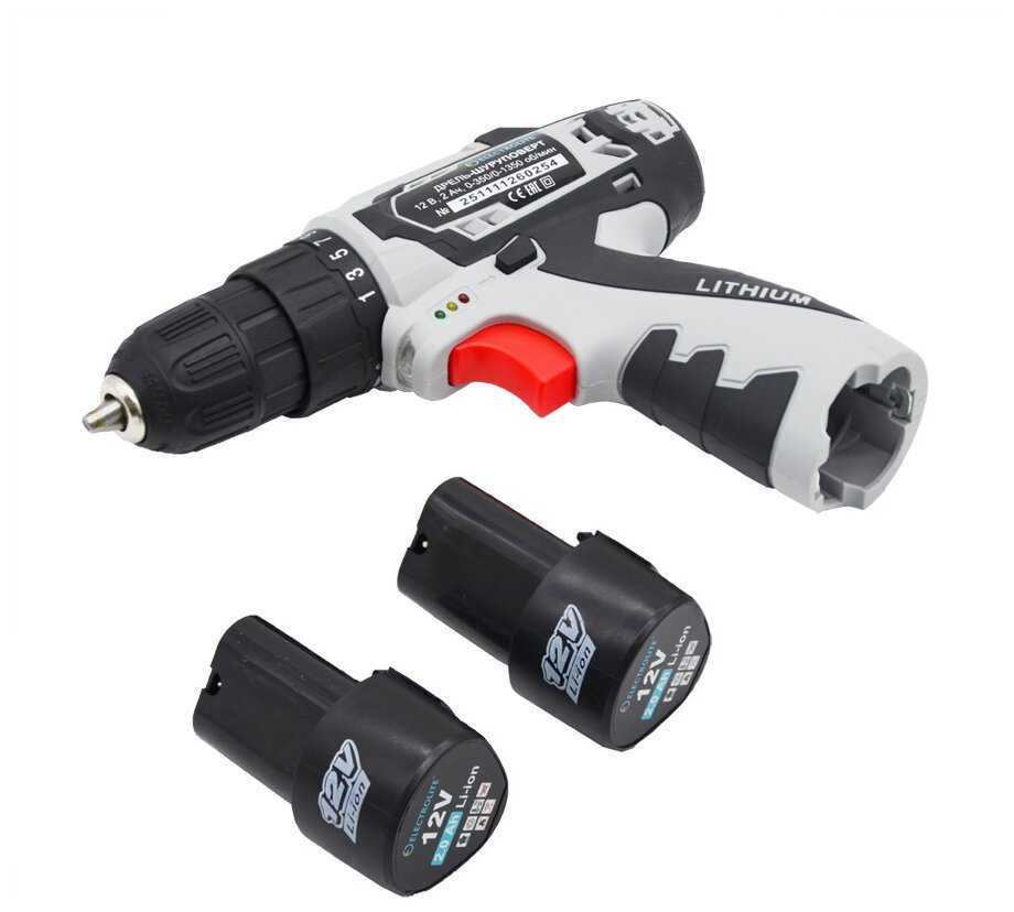 Аккумуляторная дрель-шуруповерт Electrolite Expert 12/2.0 фотография 4