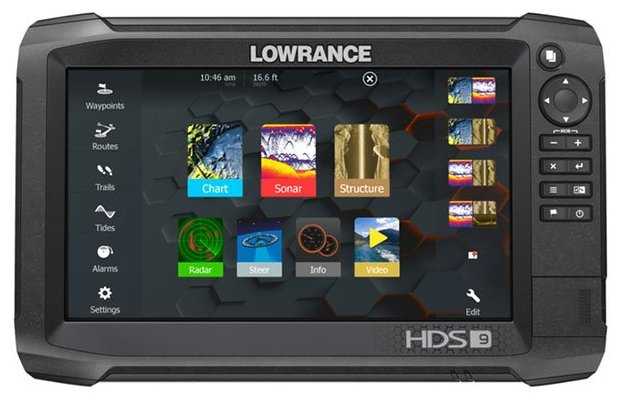 Эхолот Lowrance HDS-9 Carbon (000-13680-001) фотография 1