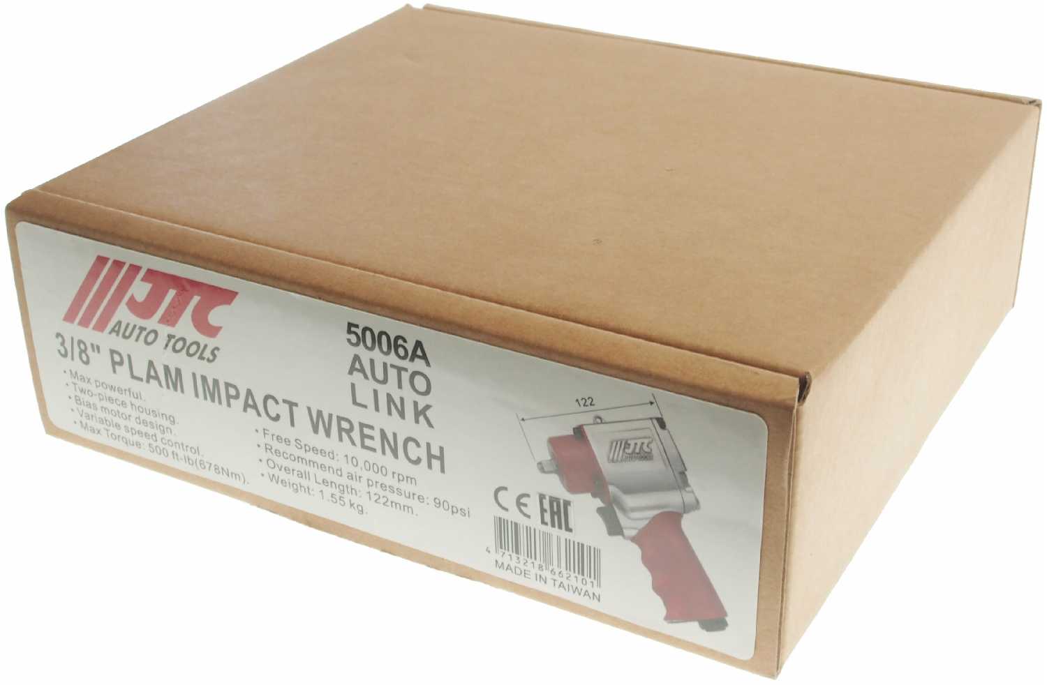 Пневмогайковерт ударный JTC AUTO TOOLS 5006A фотография 7