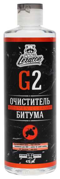 Очиститель кузова Leraton от битума G2, 0.47 л фотография 1