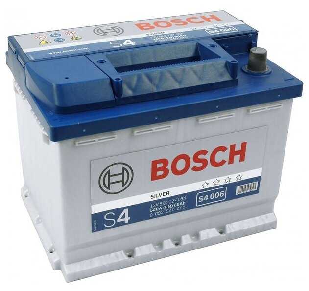Автомобильный аккумулятор Bosch S4 006 (0 092 S40 060) 242х175х190 фотография 3
