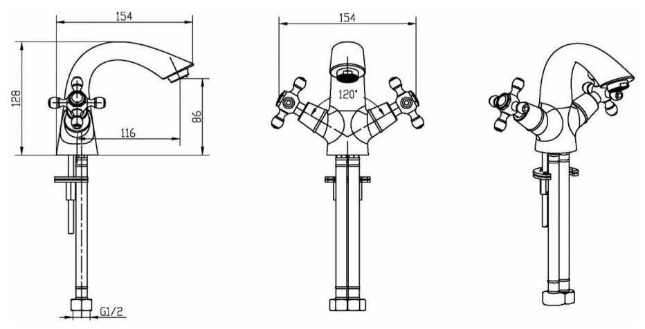Смеситель Lemark LM3106C фотография 5