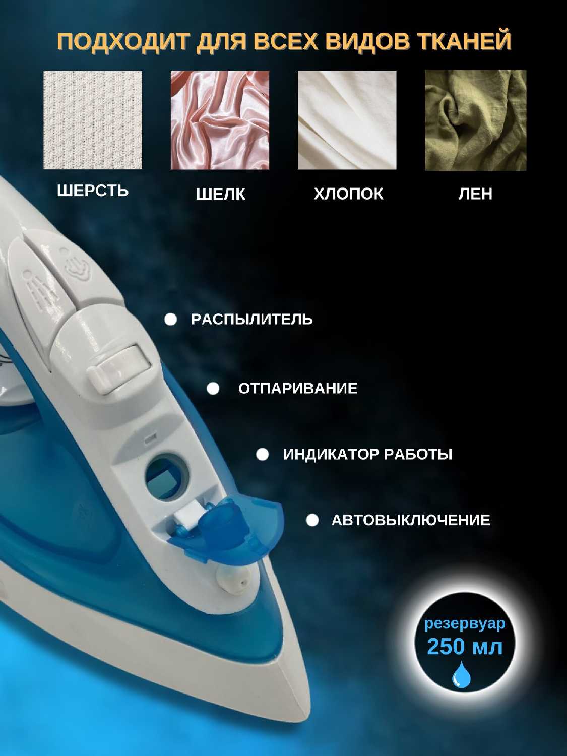 Утюг RAF Утюг RAF R1229B фотография 2