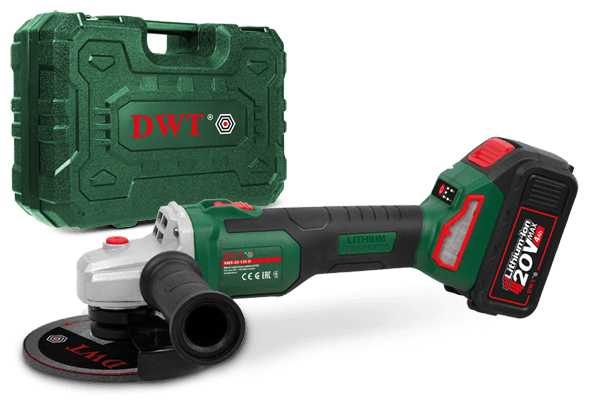 Аккумуляторная УШМ DWT AWS-20-125 (D-2H BMC) фотография 8