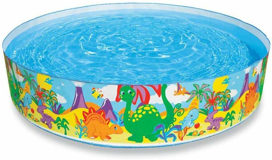 Детский бассейн Intex Happy Animals Clearview Snapset (58474) фотография 3