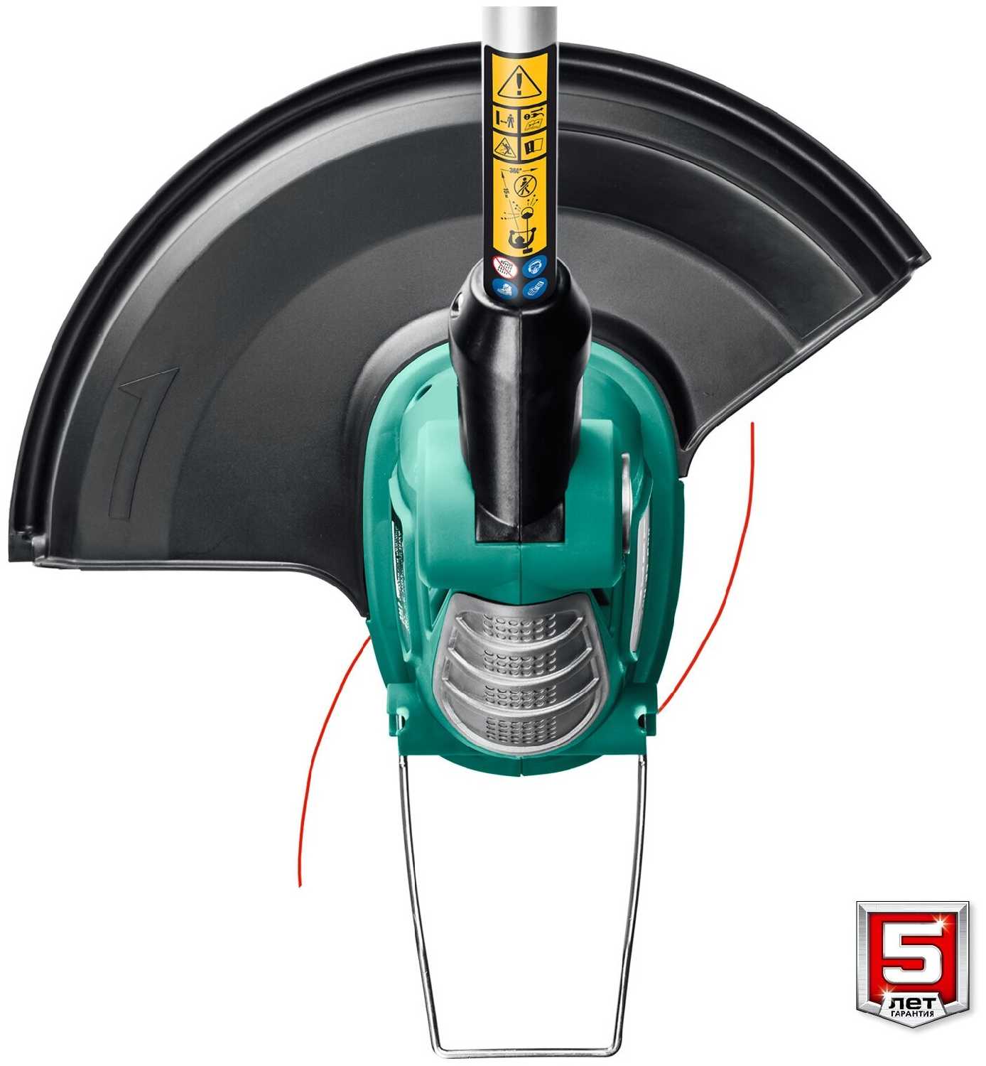 Триммер электрический ЗУБР ТСВ-38-1300 фотография 4