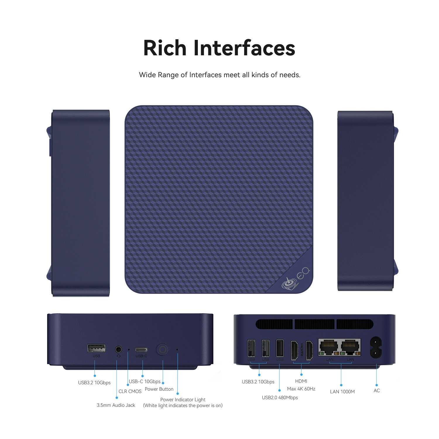 Мини ПК Beelink EQ13 (Intel N200 Processor) фотография 20