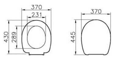 Унитаз с инсталляцией подвесной VitrA Normus 9773B003-7203 с горизонтальным выпуском фотография 3